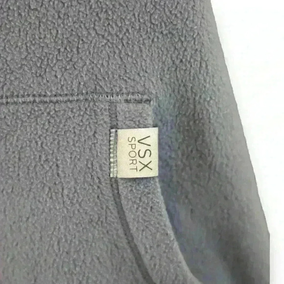 Victoria's Secret VSX Sport Gray-Blue Hoodie – Size Medium - Picture 3 of 7